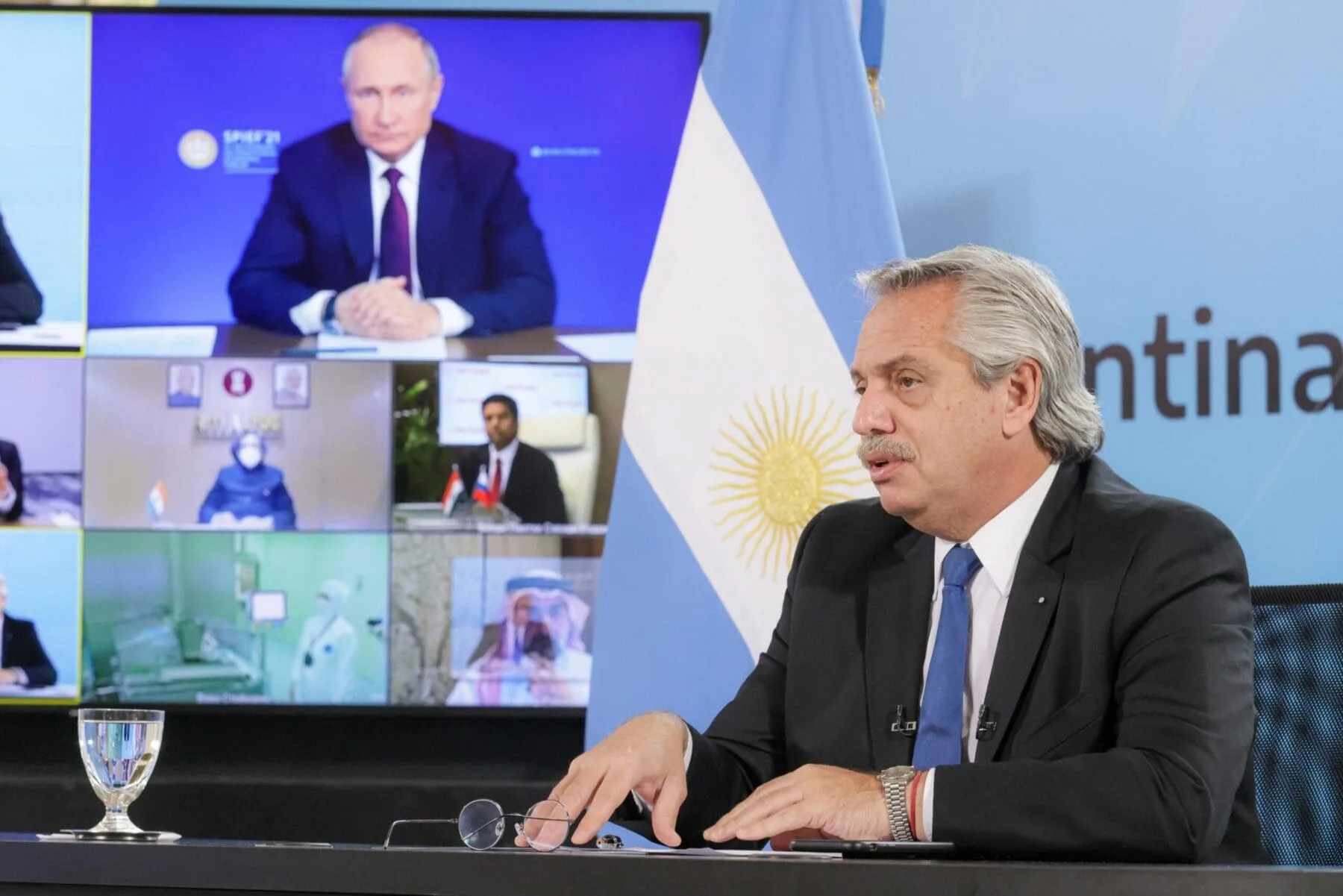 Sputnik V: Alberto Fernández y Vladimir Putin anunciaron su producción en la Argentina