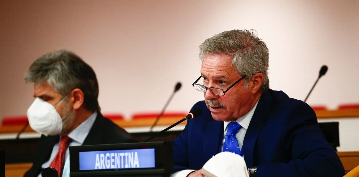El canciller Felipe Solá se presentó ante Naciones Unidas para tratar la cuestión Malvinas