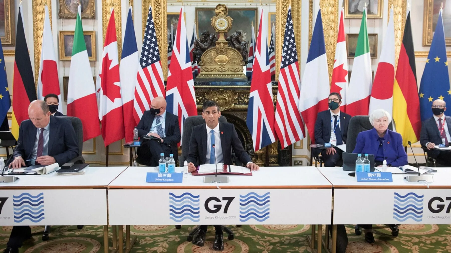 Los países del G-7 alcanzan un acuerdo histórico sobre la reforma fiscal mundial