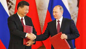 Reunión bilateral entre Putin y Xi Jinping