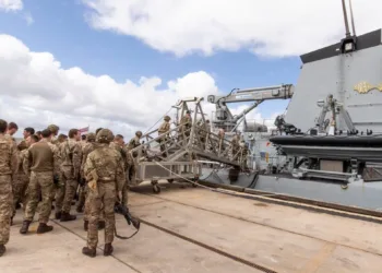 Imagen del ejercicio militar Cape Bayonet del Reino Unido