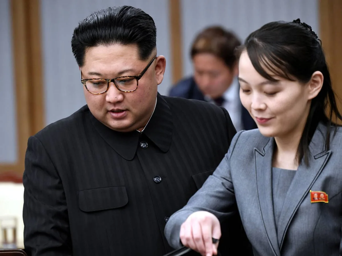 La hermana de Kim Jong Un advierte a Corea del Sur que no realice simulacros militares con Estados Unidos