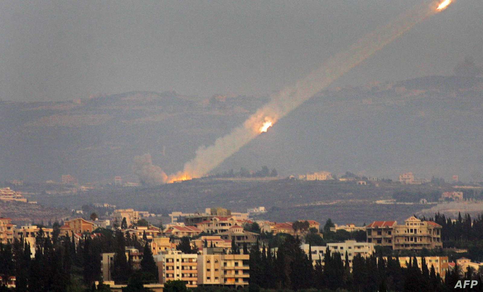 Israel bombardea el Líbano en respuesta a un ataque con cohetes