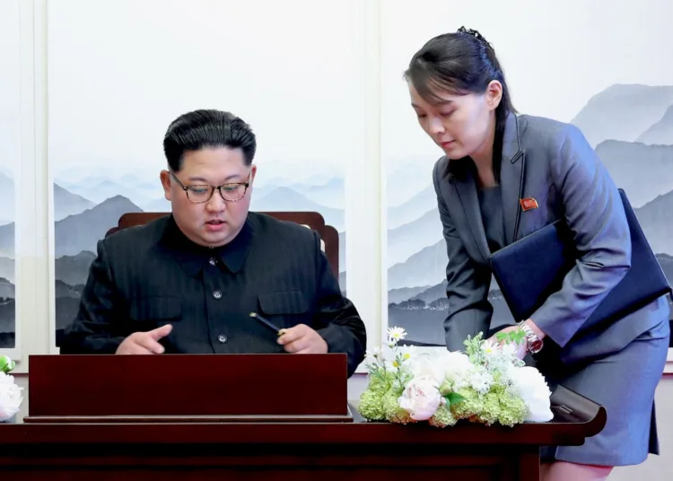 (Photo by STR / Korea Summit Press Pool / AFP)