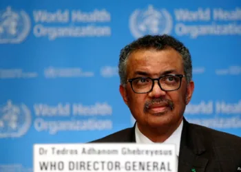 Director General of the World Health Organization (WHO) Tedros Adhanom Ghebreyesus speaks during a news conference on the situation of the coronavirus (COVID-2019), in Geneva, Switzerland, February 28, 2020. REUTERS/Denis Balibouse