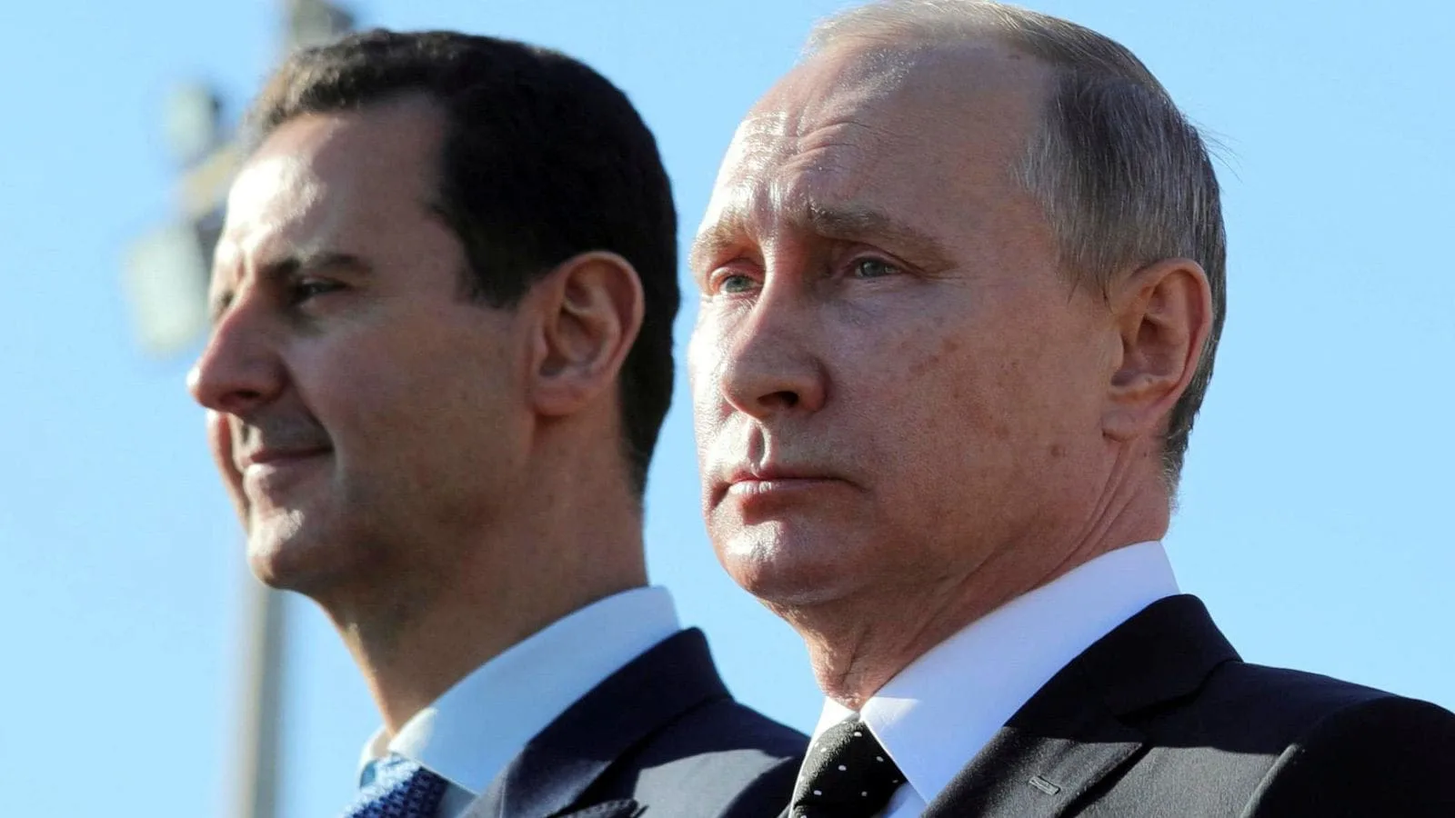 Reunión bilateral entre el presidente de Siria, al-Assad, y el presidente de Rusia, Vladimir Putin