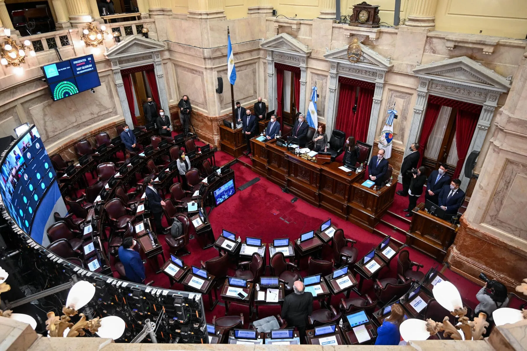 El Senado argentino rechazó el decreto de Chile sobre plataforma continental