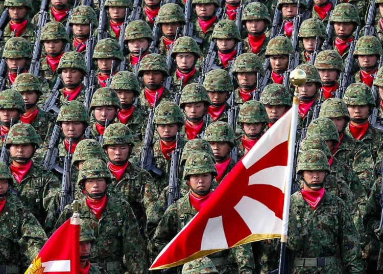 Foto de archivo de las Fuerzas Especiales de Defensa japonesas.