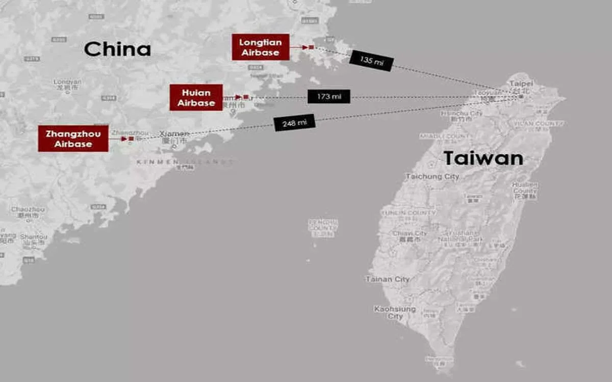 China realiza mejoras en sus bases aéreas cercanas a Taiwán: ¿es posible que emprenda acciones militares?