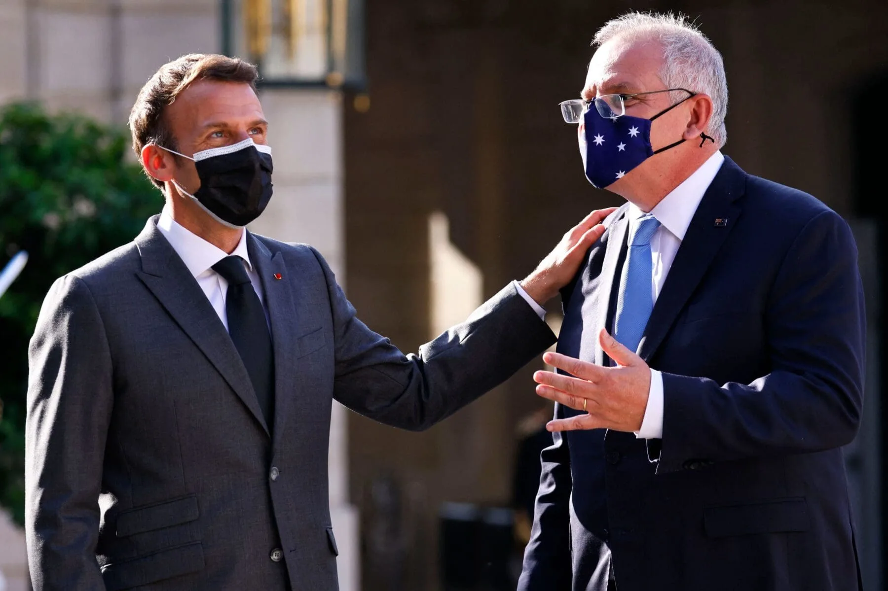Continúan las diferencias entre Francia y Australia: Macron acusó a Morrison de mentir sobre el contrato de submarinos