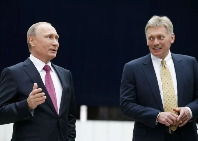 Dimitri Peskov, portavoz del Kremlin, dijo que la OTAN está en guerra "de facto" con Rusia