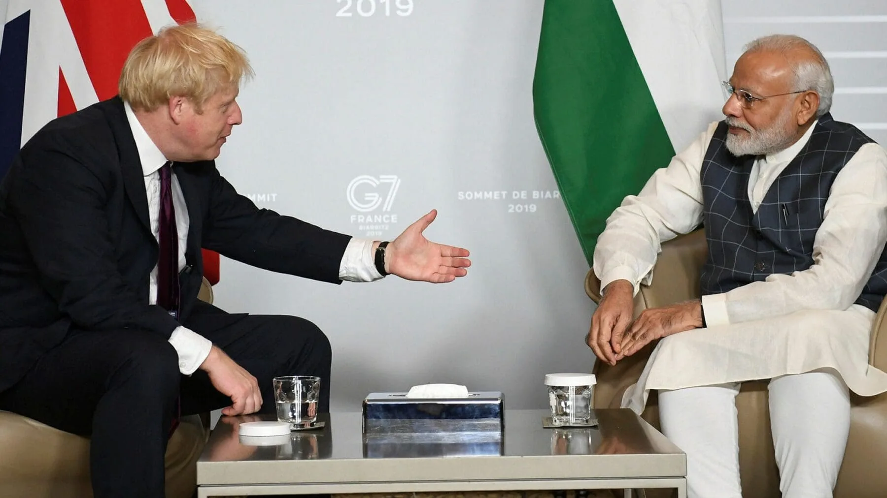 Boris Johnson observa hacia la India para discutir defensa y comercio