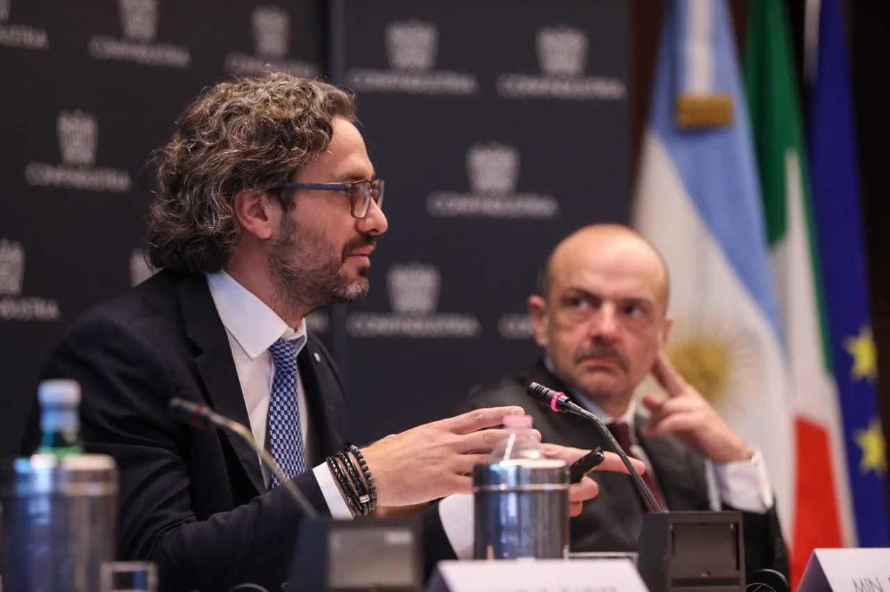 Cafiero visita Italia para conversar sobre Argentina y sus oportunidades de inversión