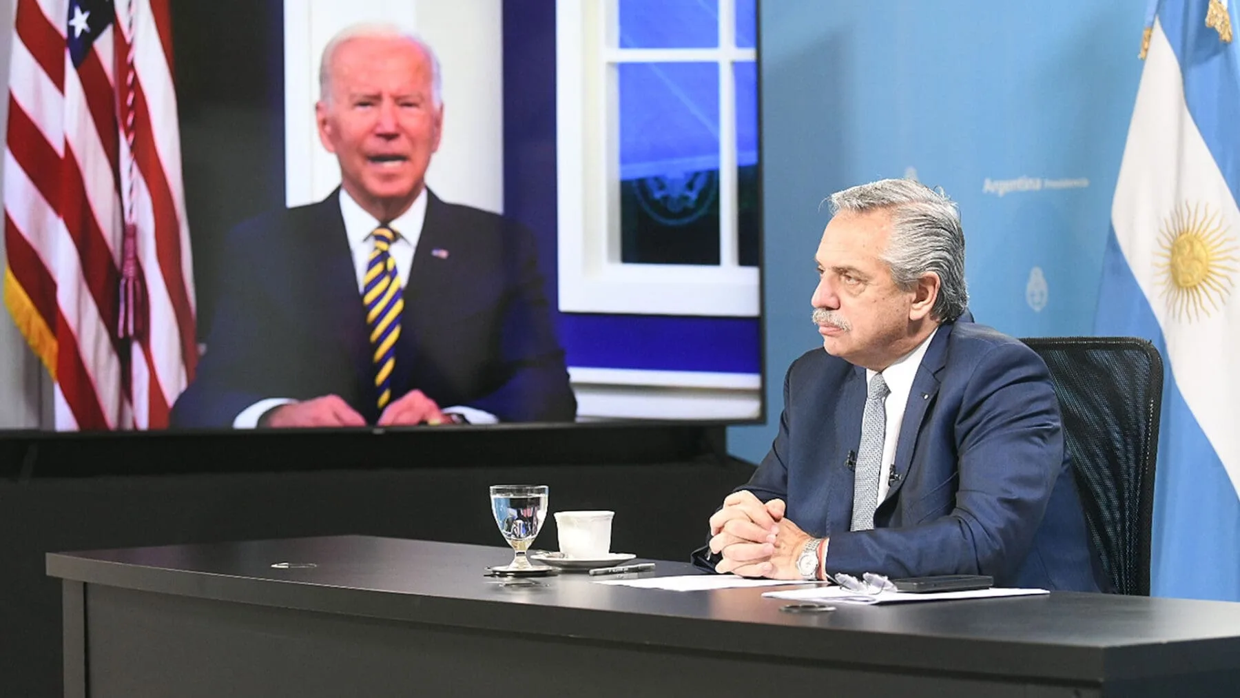 Cumbre de las Américas: Reunión entre Alberto Fernández y el enviado de Biden