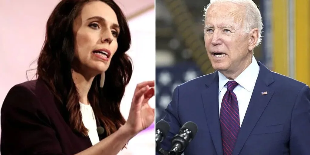 Arden y Biden se reúnen por primera vez para discutir sobre la violencia y el control de armas