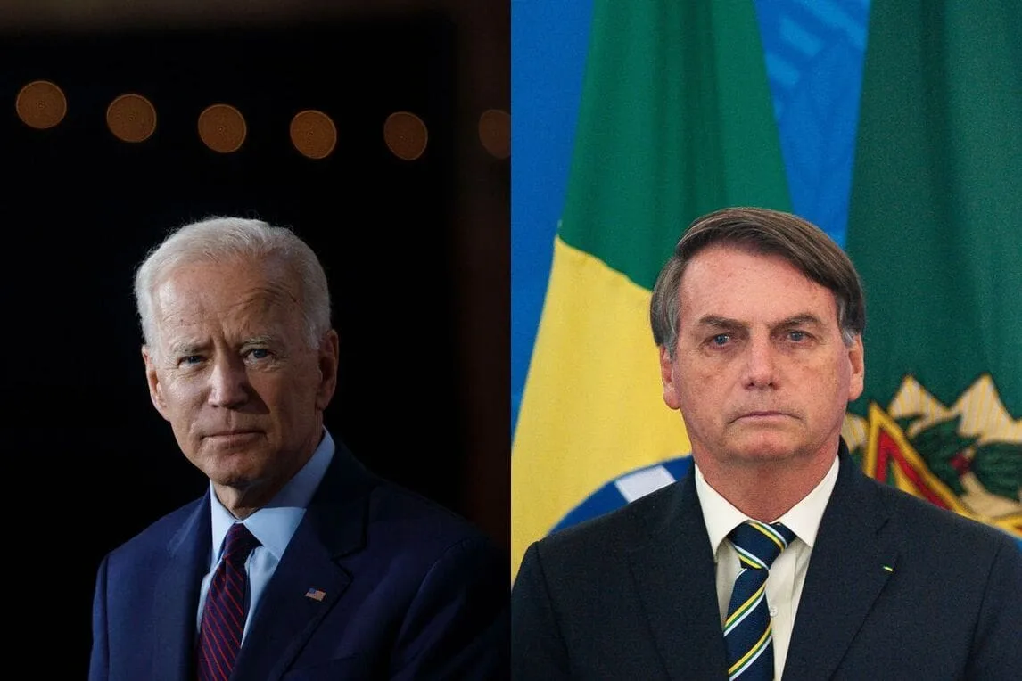 Por primera vez, Biden y Bolsonaro se reunirán en junio