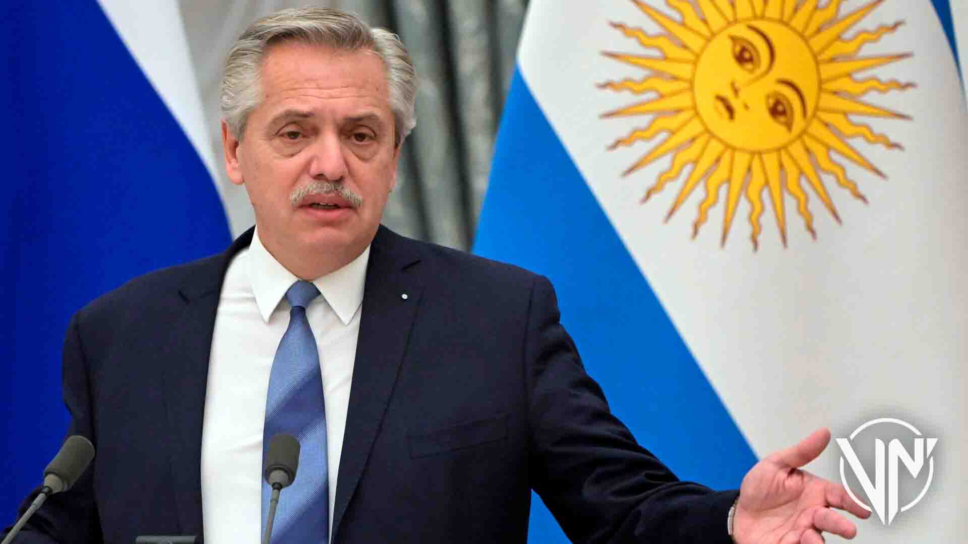 Habrá bilateral entre Alberto Fernández y Boris Johnson