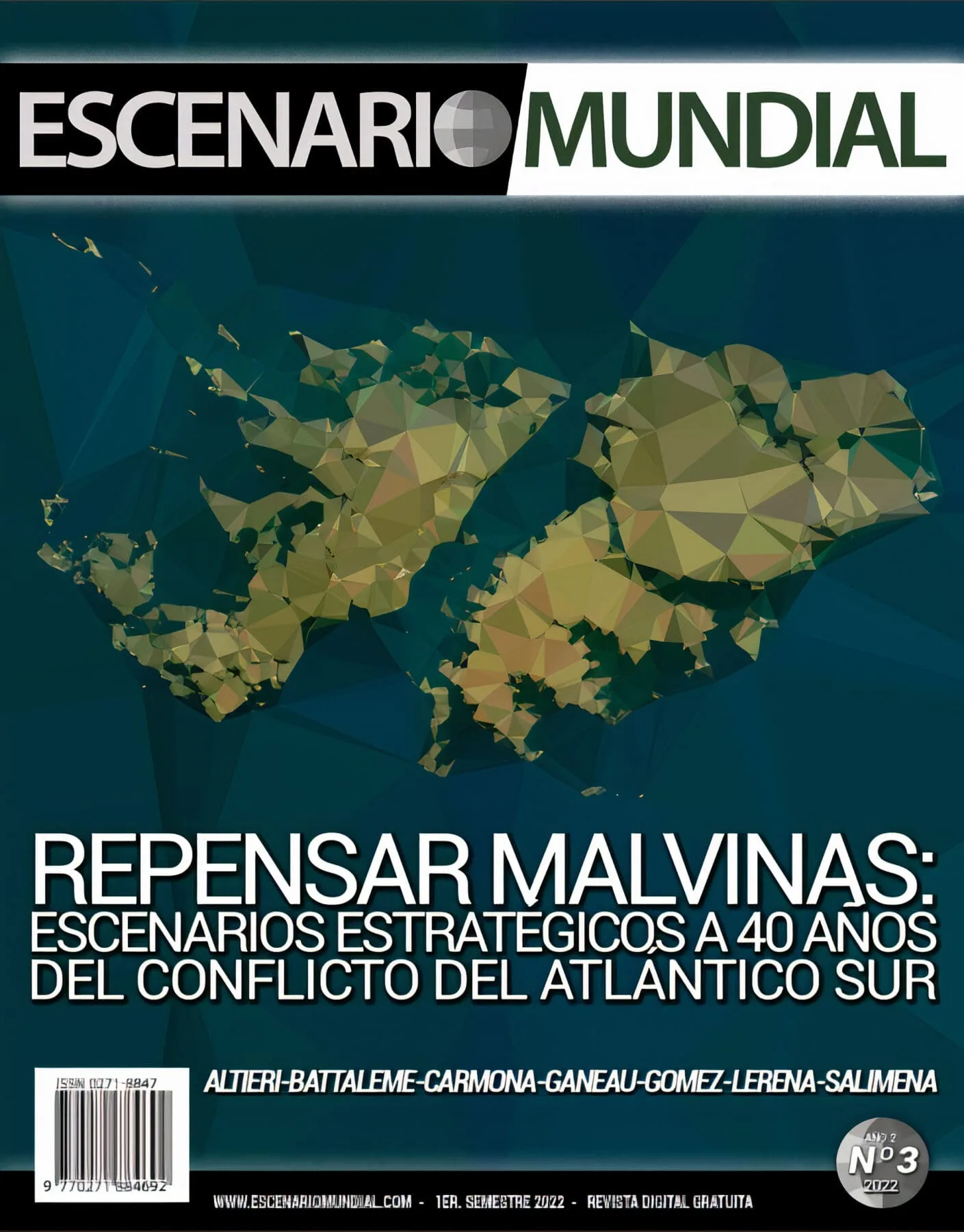 Revista Escenario Mundial Nro. 3 – Repensar Malvinas: escenarios estratégicos a 40 años del Conflicto del Atlántico Sur