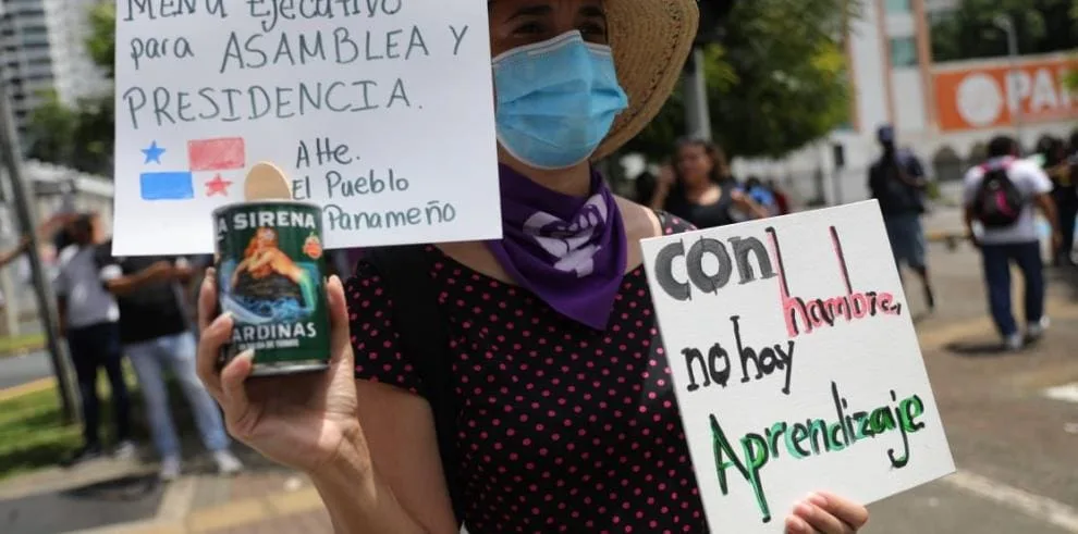 Inestabilidad política interna: primer acuerdo entre el gobierno de Panamá y los movimientos sociales