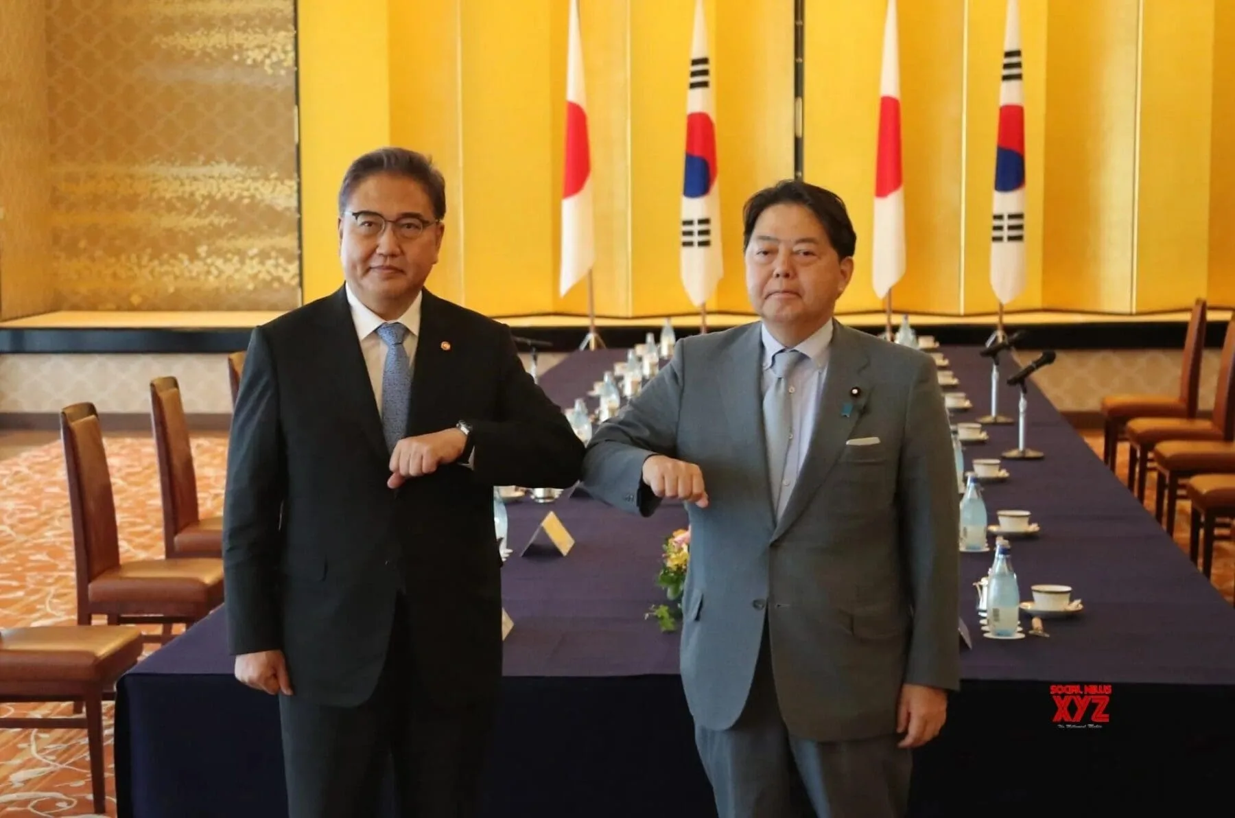 Importante encuentro bilateral entre los ministros de Relaciones Exteriores de Japón y Corea del Sur