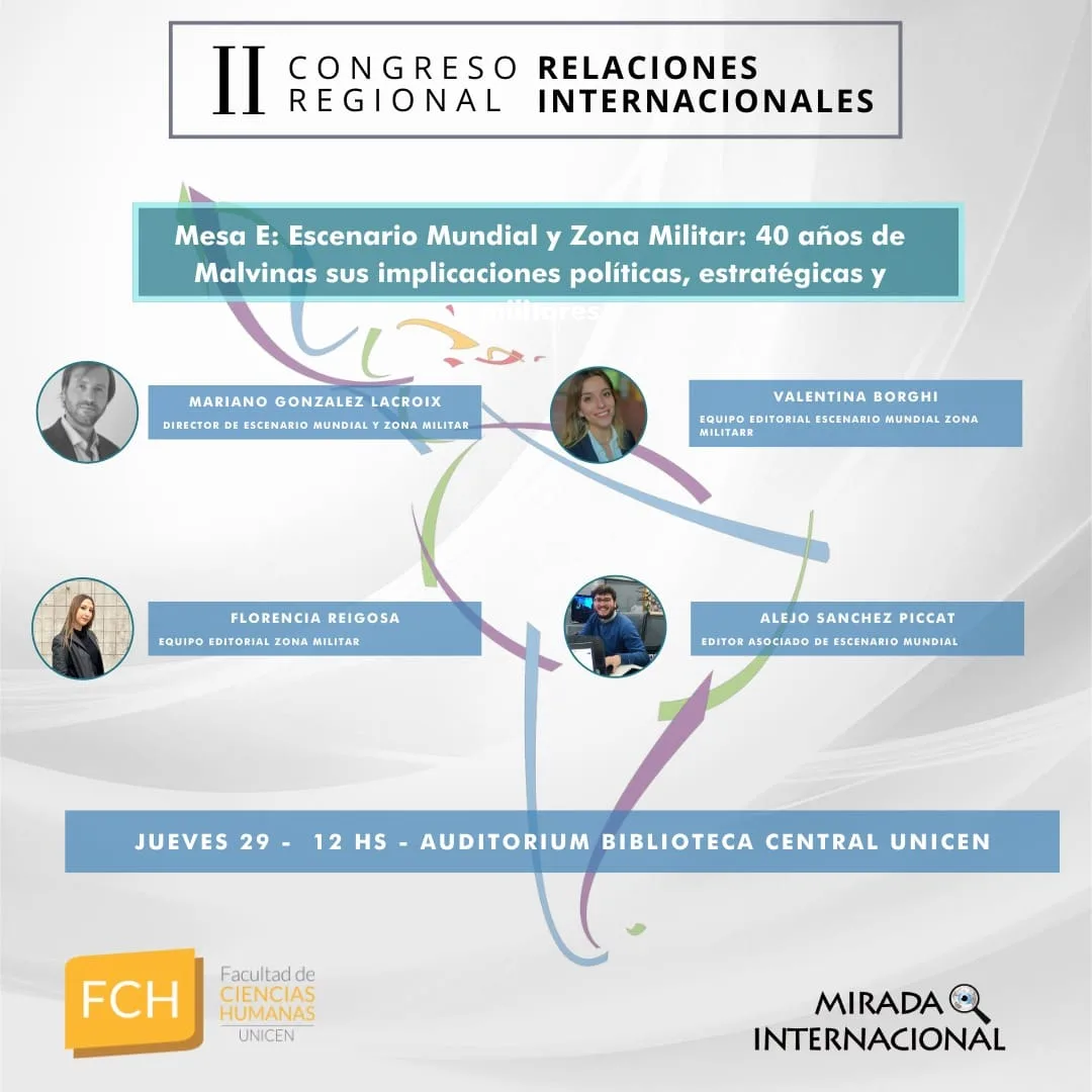 Escenario Mundial participa del II° Congreso Regional de Relaciones Internacionales, ¡Te esperamos!
