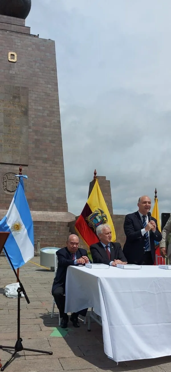 Desde Ecuador, Guillermo Carmona volvió a manifestar la importancia de la soberanía sobre Malvinas