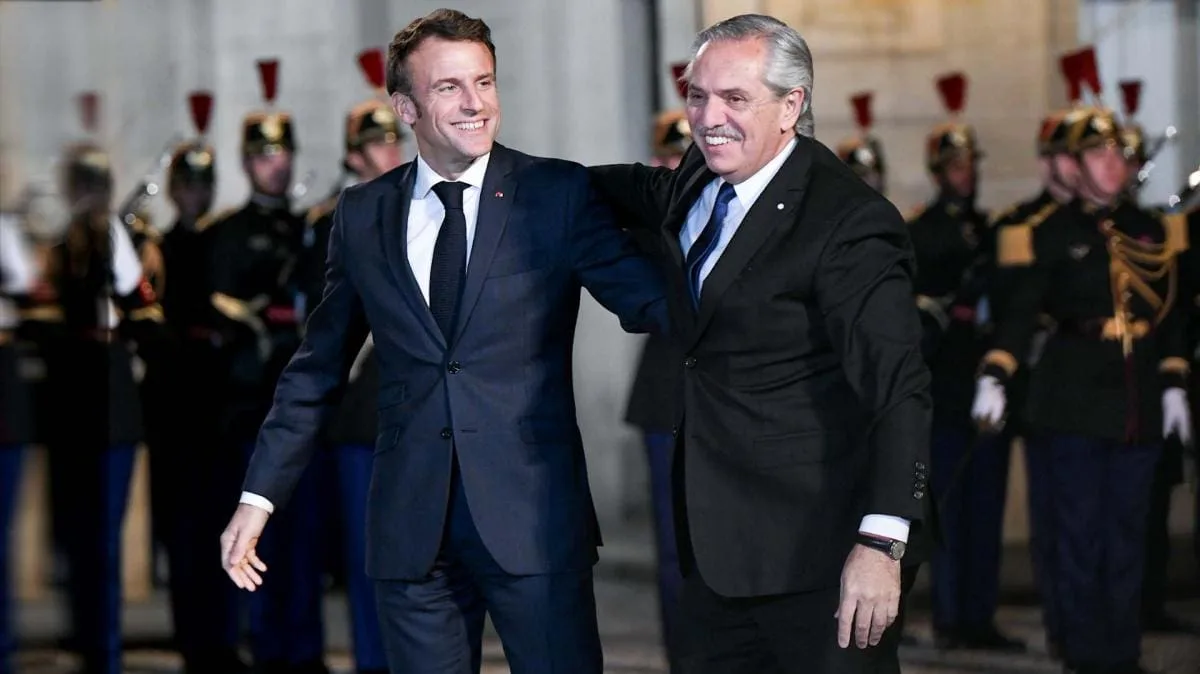 Exitosa reunión bilateral entre Alberto Fernández y Emmanuel Macron