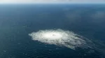 Imagen de una fuga de GNL de un gasoducto submarino en el Nordstream. Créditos/Archivo