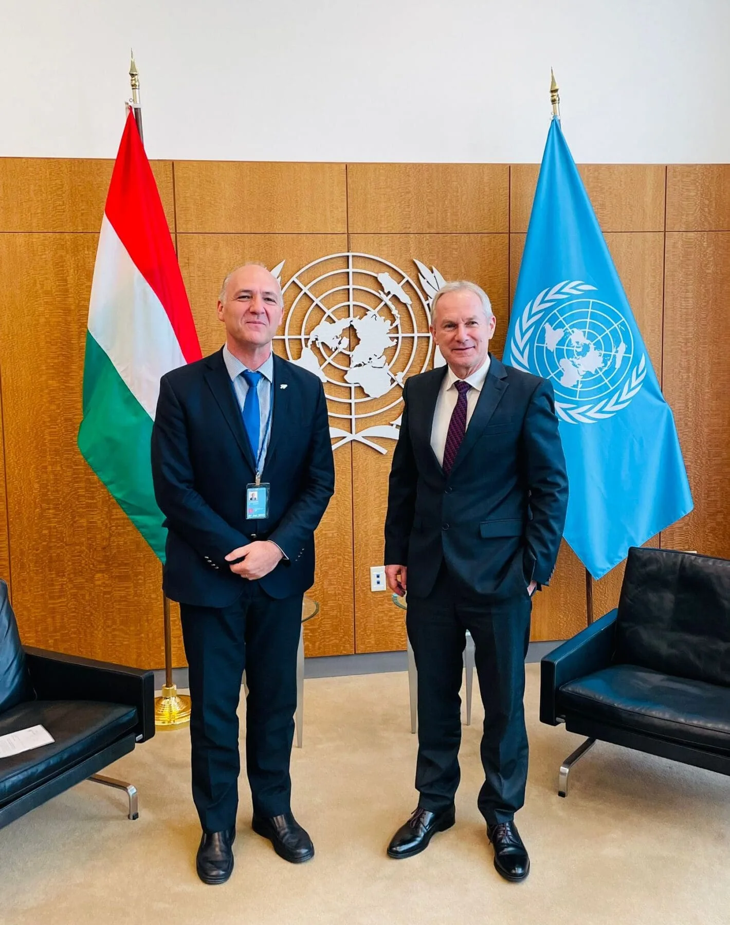 Guillermo Carmona visita la sede de Naciones Unidas