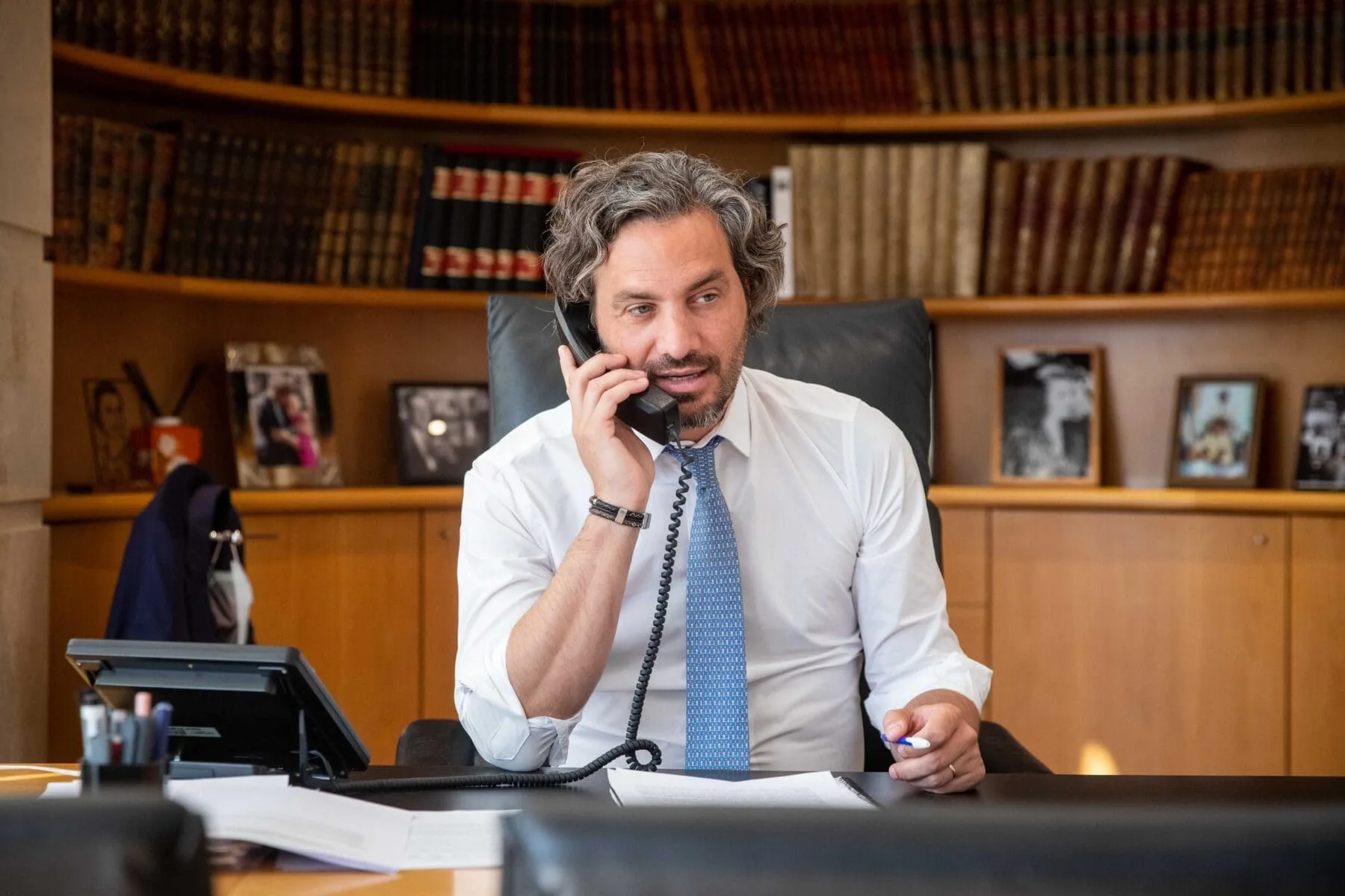 Santiago Cafiero dialogó con el nuevo canciller de China