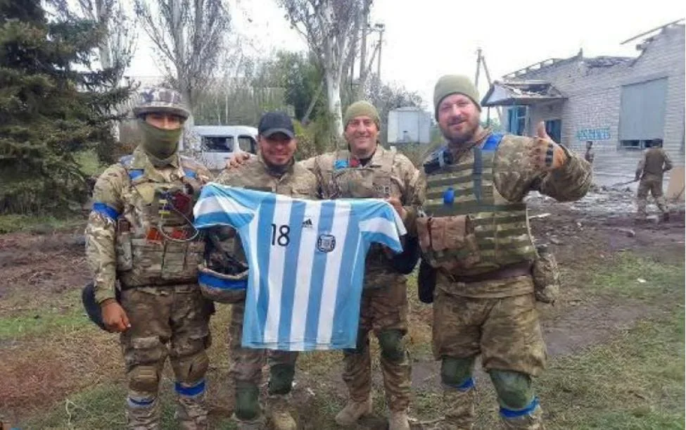 Argentina presente en las filas de combate en Ucrania