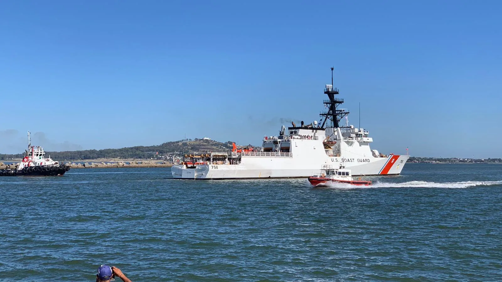 ¿Por qué el buque estadounidense USCGC Stone navega las costas de Uruguay?