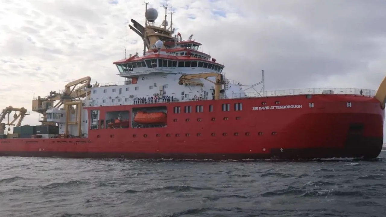 Detalles del trayecto que realizó el buque inglés que zarpó de Malvinas