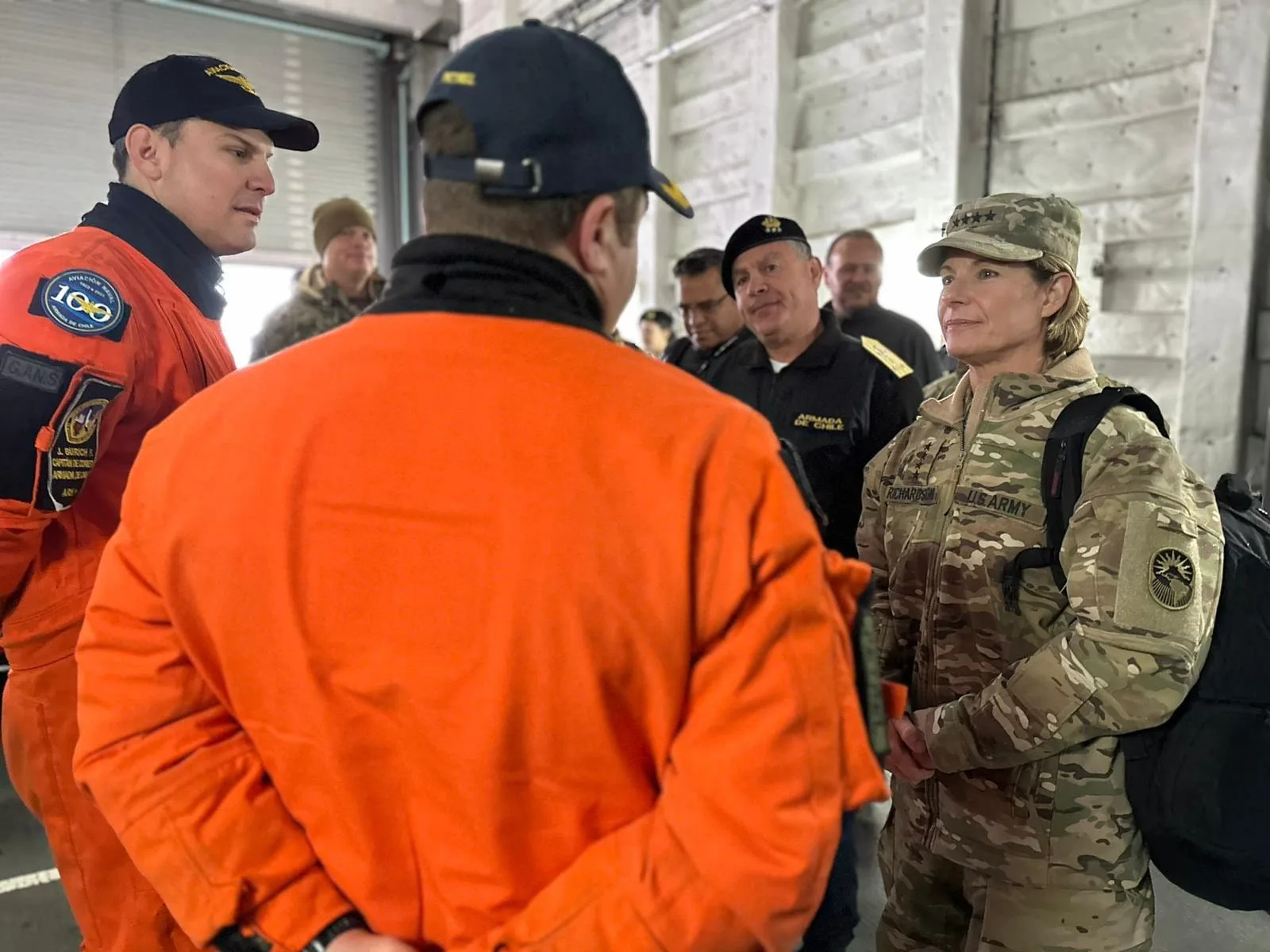 Richardson en Chile: el Comando Sur reafirma el valor estratégico de la Antártida