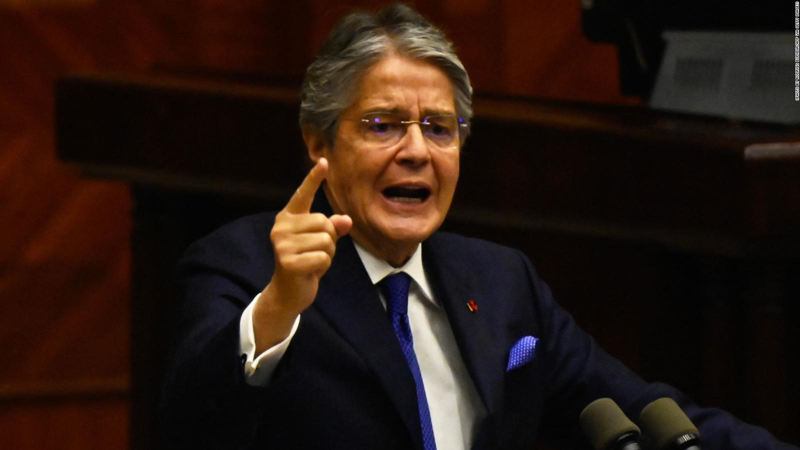 Ecuador: Guillermo Lasso disolvió el Congreso y convocó a elecciones anticipadas