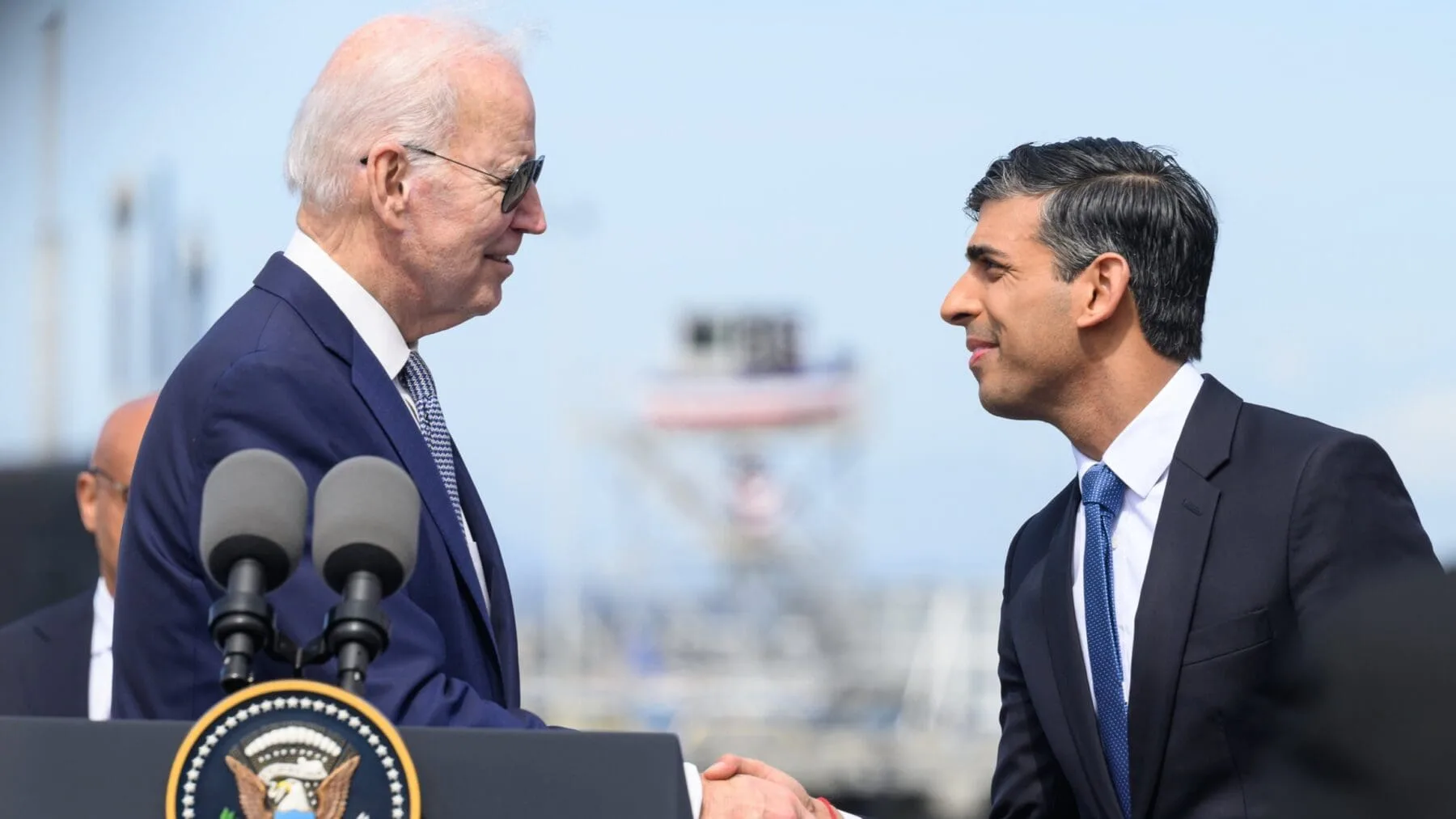 Rishi Sunak busca apoyo de Biden en su visita a Estados Unidos