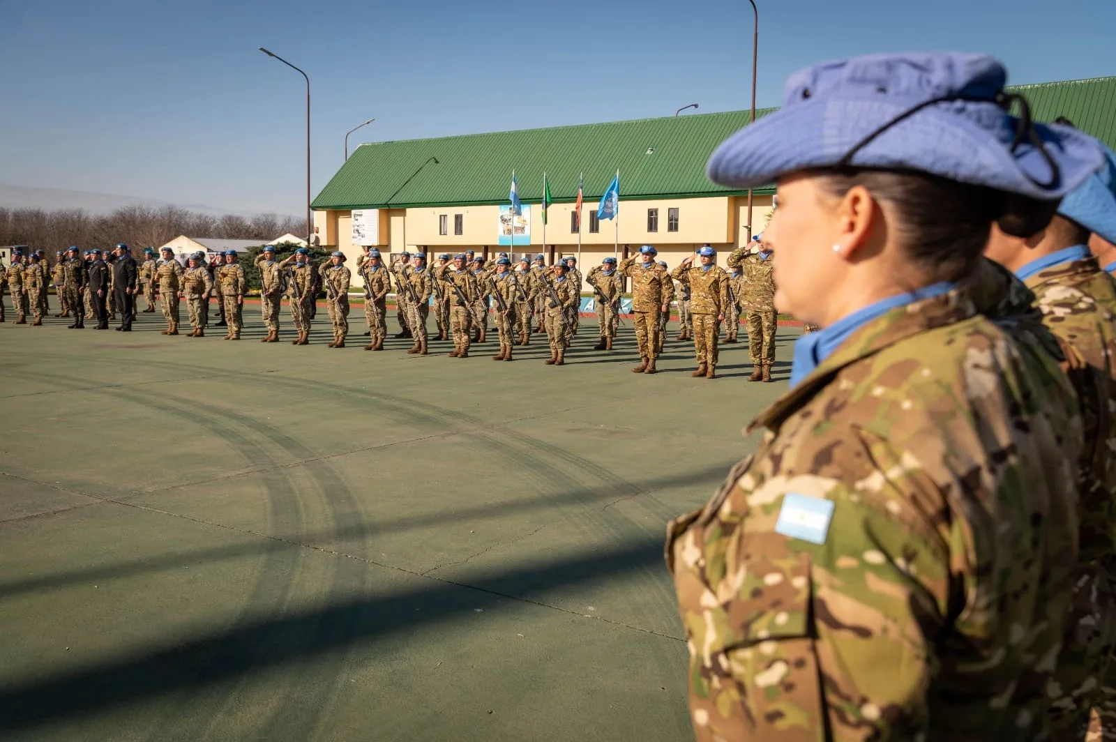 Argentina despliega tropas de Cascos Azules en Chipre para misión de paz