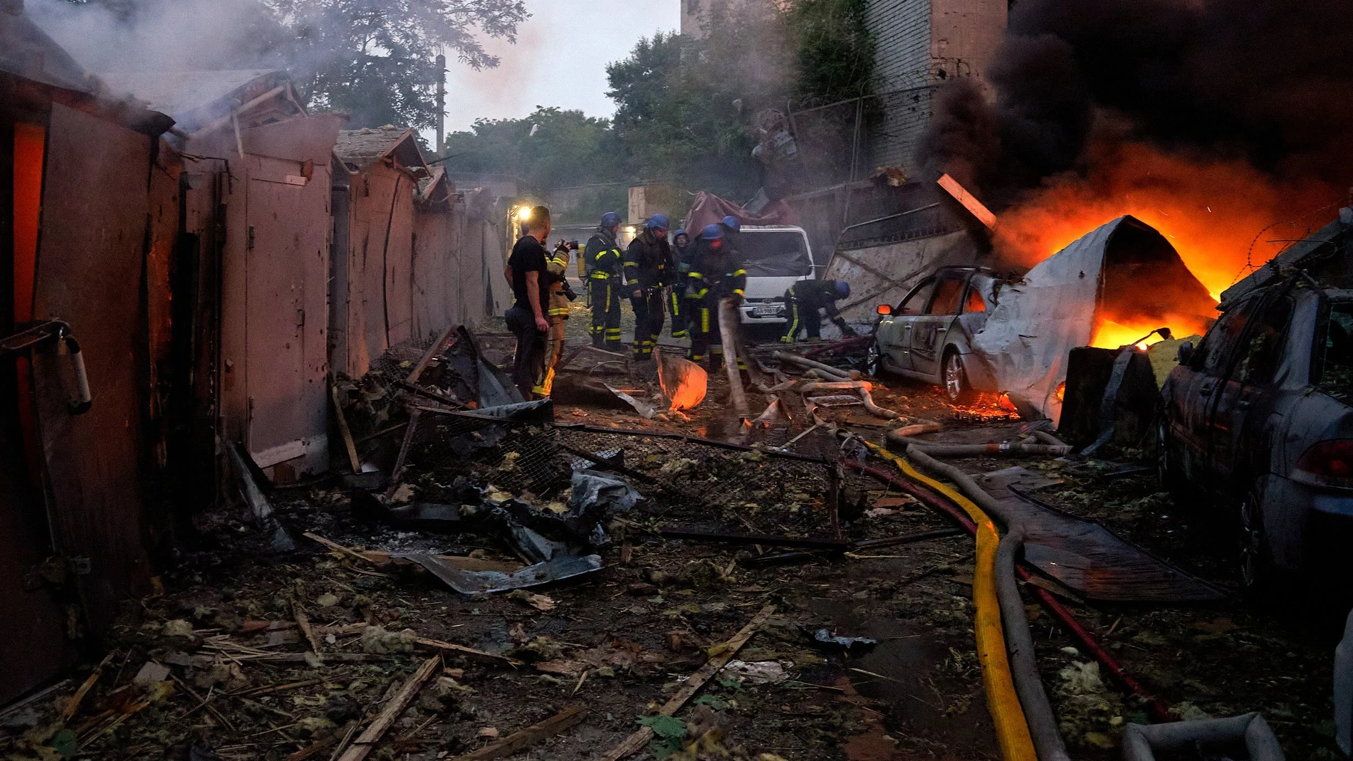 Se registró el mayor ataque con aviones no tripulados de la guerra de Ucrania