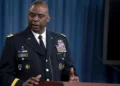 Secretario de Defensa de Estados Unidos Lloyd Austin