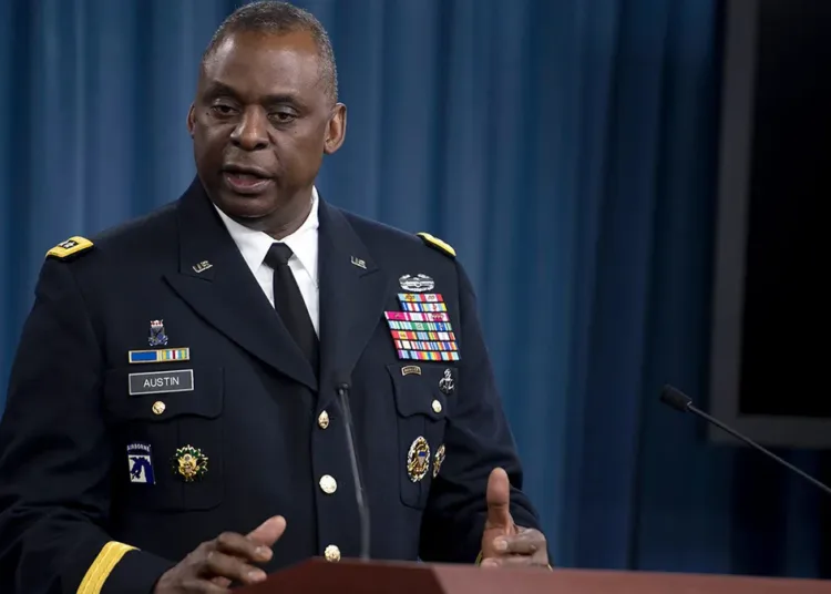 Secretario de Defensa de Estados Unidos Lloyd Austin