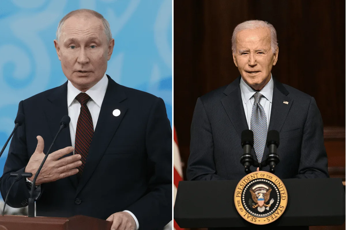 En China, Putin invita a Biden a tomar “panqueques y té”