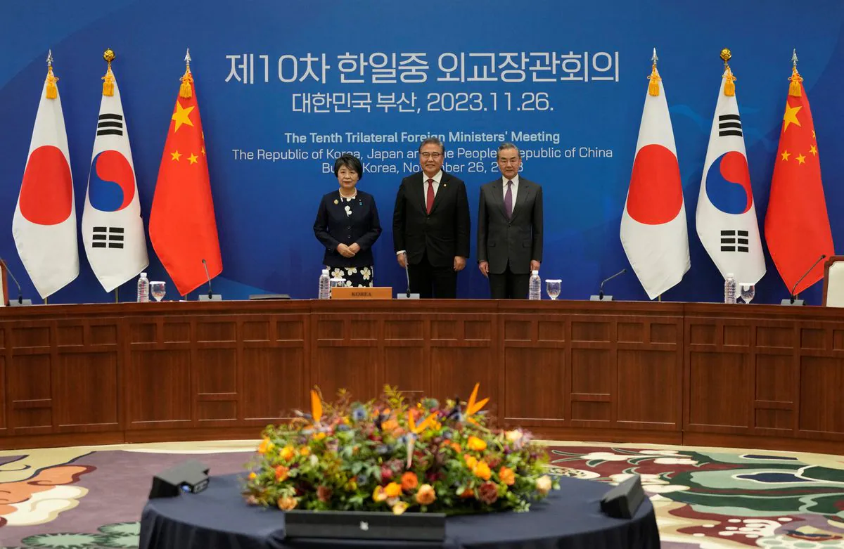 Cumbre trilateral de China, Corea del Sur y Japón se reactiva después de cuatro años