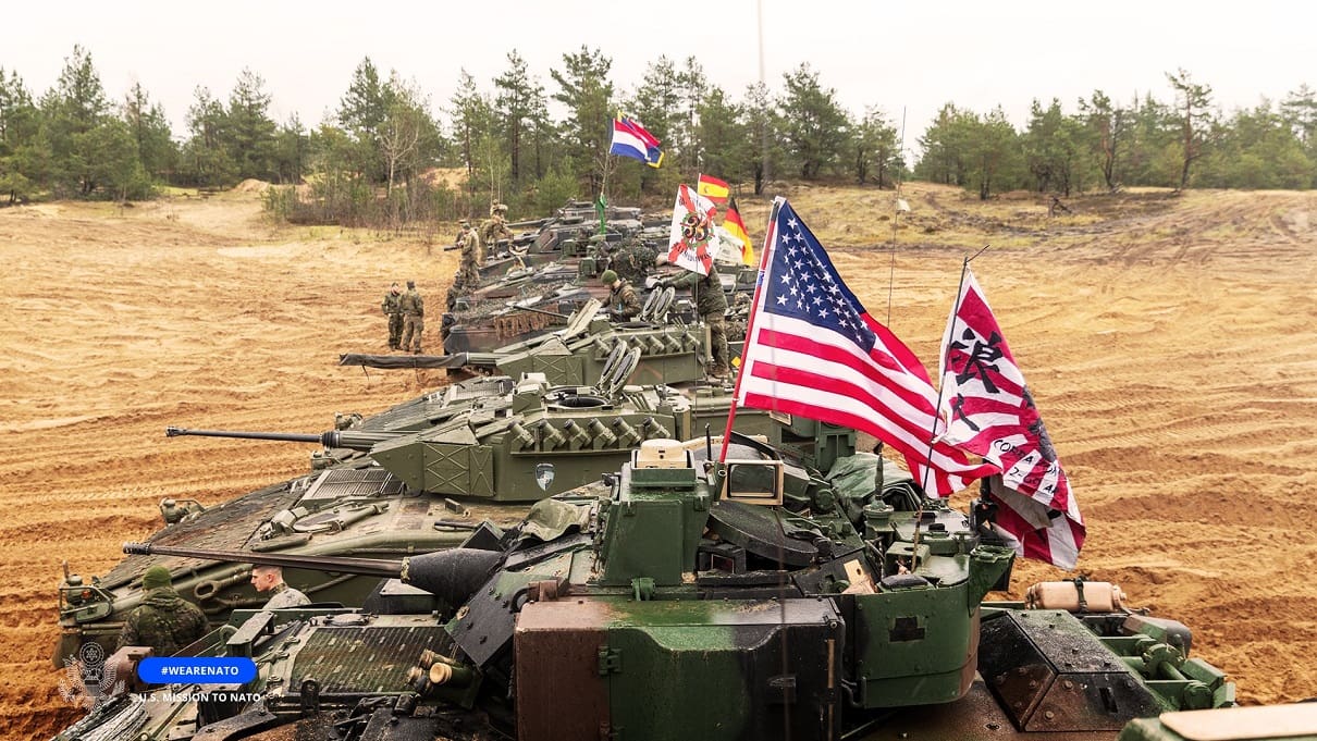 La misión estadounidense de la OTAN muestra su ‘potencia de fuego’ en una advertencia a Rusia