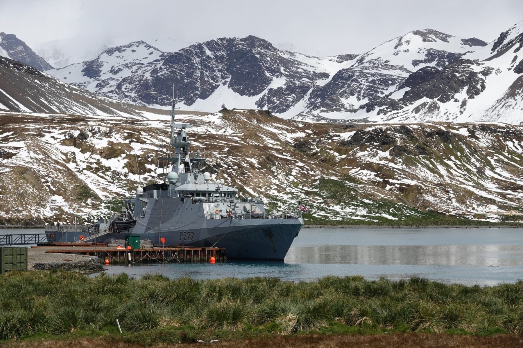 Tras incorporarse a la estrategia ‘Gran Bretaña Global’, el patrullero HMS Forth desplegó en las Georgias del Sur