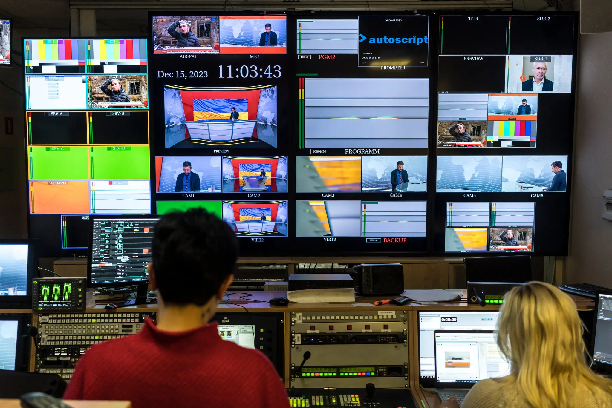 Los ucranianos evitan las noticias televisivas por considerarlas “propaganda estatal”