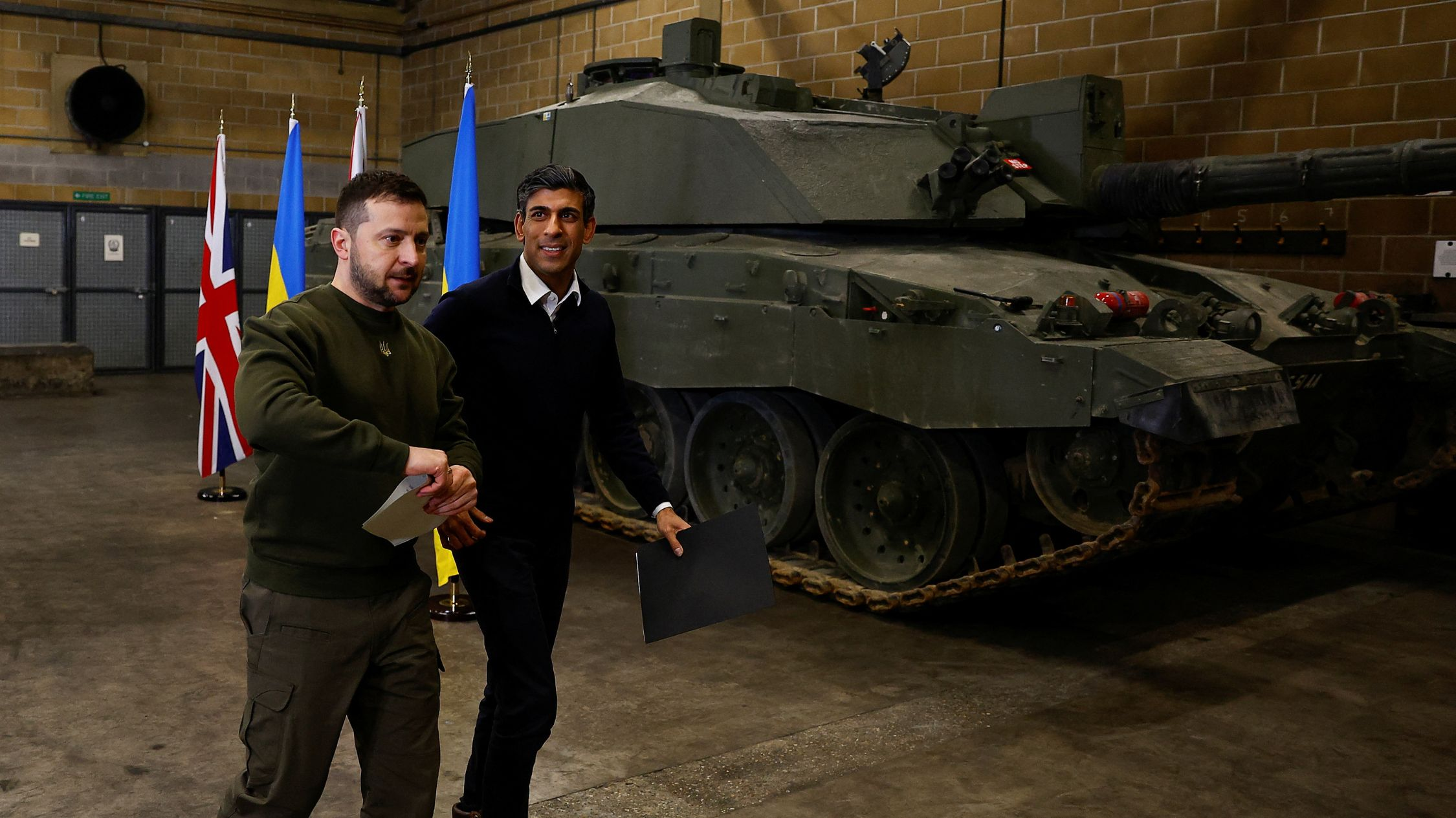 Rishi Sunak anuncia un paquete de asistencia militar por 2.500 millones de libras para Ucrania