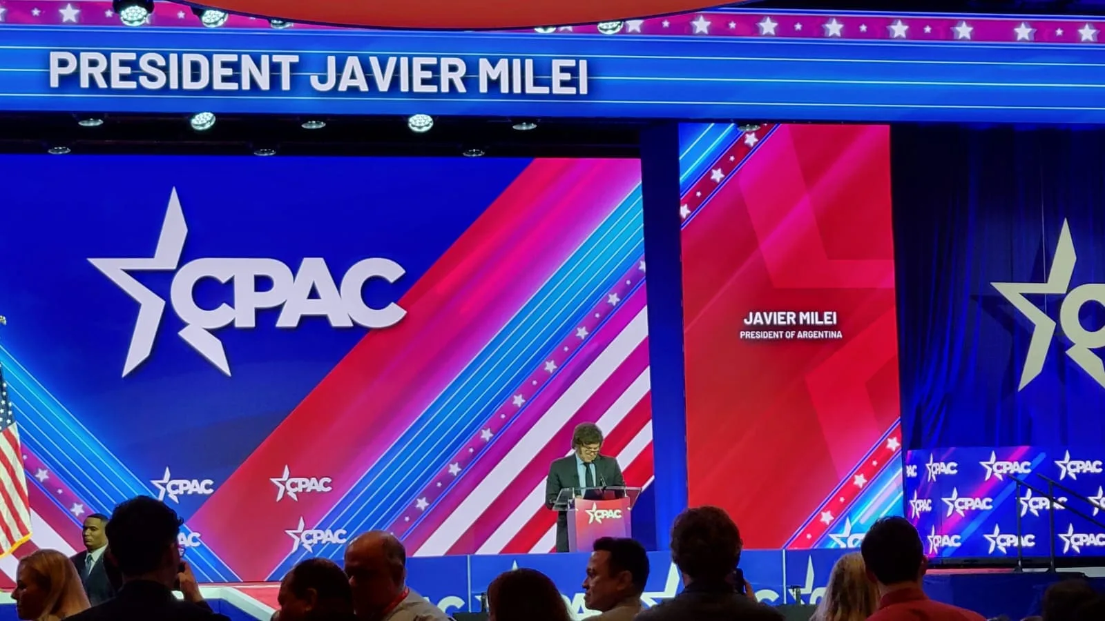 EM en Washington – “No me voy a rendir en hacer que Argentina sea grande otra vez”, afirma Javier Milei en el encuentro conservador en Estados Unidos