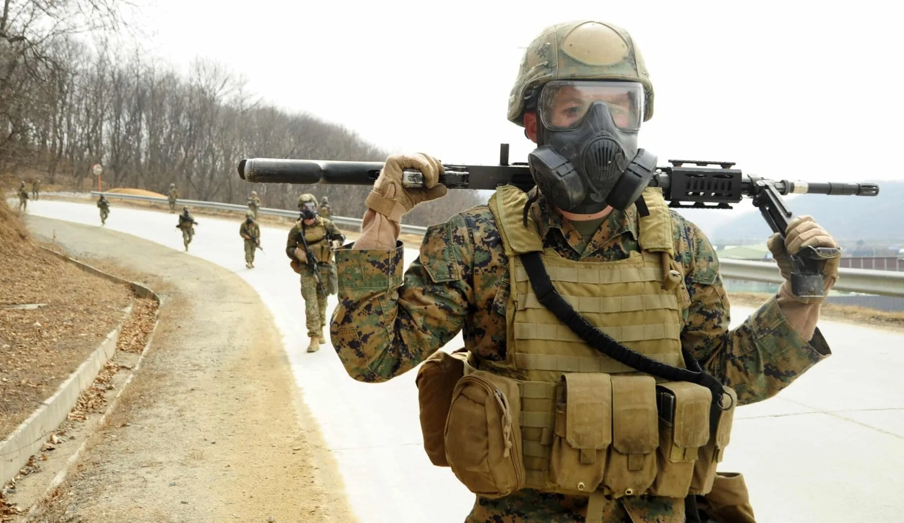 El Cuerpo de Marines de EE.UU. despliega una unidad antiterrorista en Haití para proteger la embajada