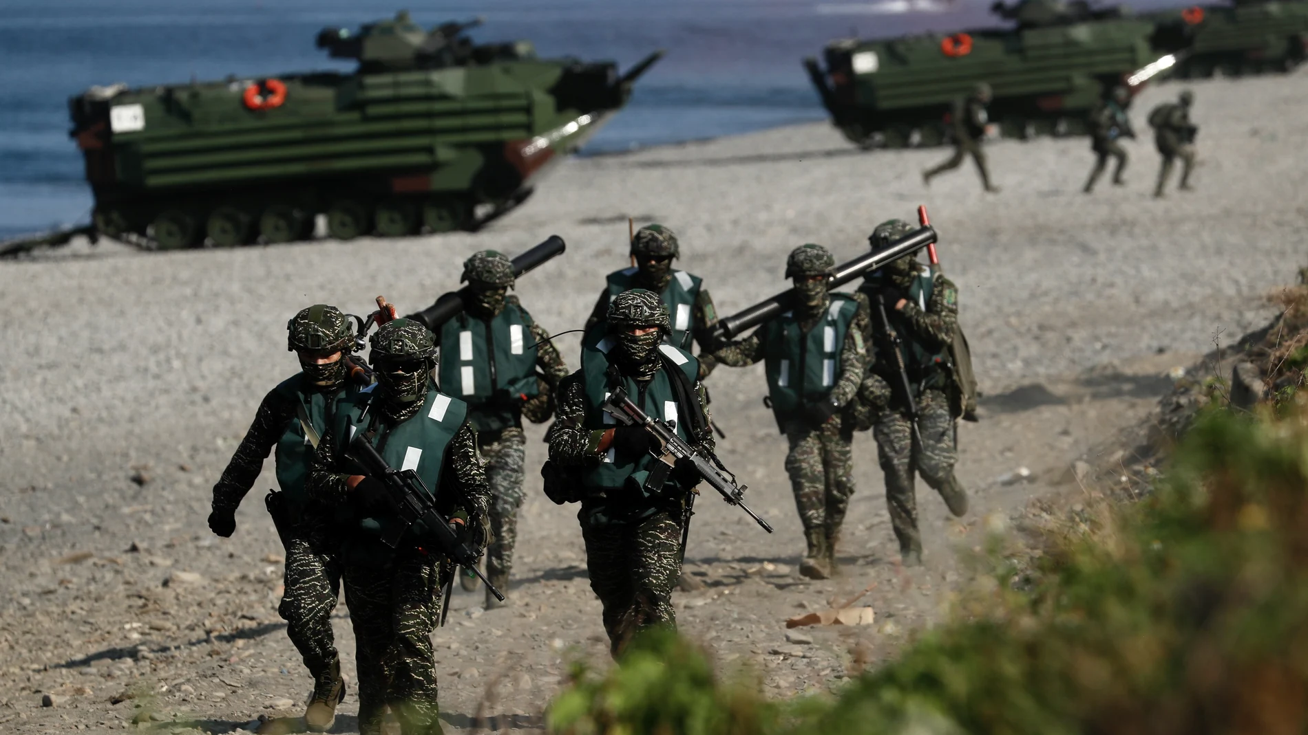 Taiwán confirma la presencia de tropas estadounidenses en islas cerca de China