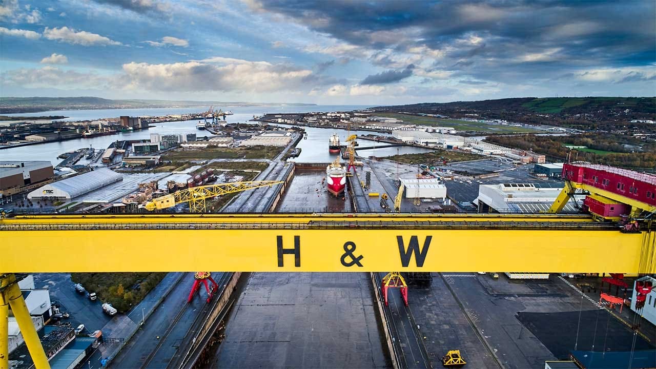 Malvinas anuncia proyecto de modernización de infraestructuras en el Puerto Argentino en colaboración con Harland and Wolff
